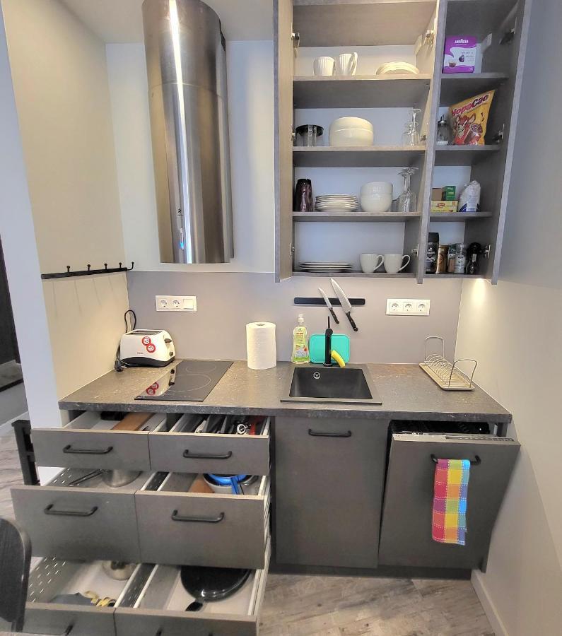 Happy Inn Laime Studio, Self Check-In-24-7, A-C, Parking-In-The-Underground-Garage Wilno Zewnętrze zdjęcie